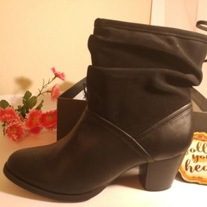 Rialto Black Sueded/Smooth Boots